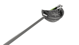 Rude's Rapier STL Files - Critical Role Campaign 4 Cosplay Prop (Digital Download) 3d model
