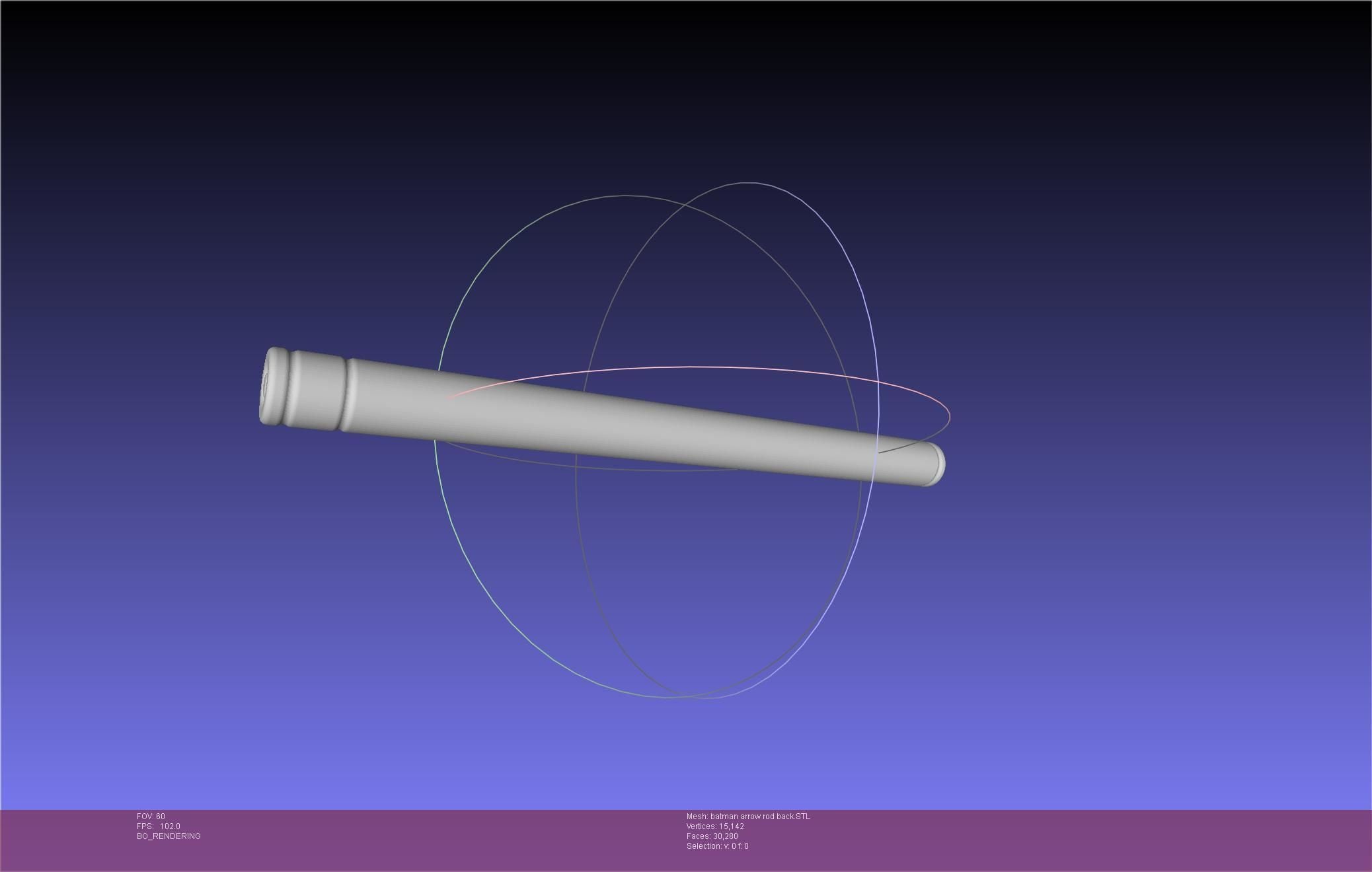 Batman Arrow Basic Model 3d model