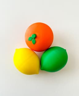 Clicky Citrus Spinners (2-in-1 Fidget Toys) 3d model