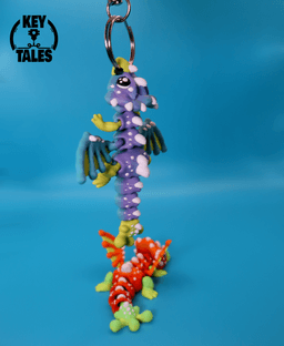 The Dragon - Beatrice the Dragon (keychain, standard, mini, flexi) 3d model