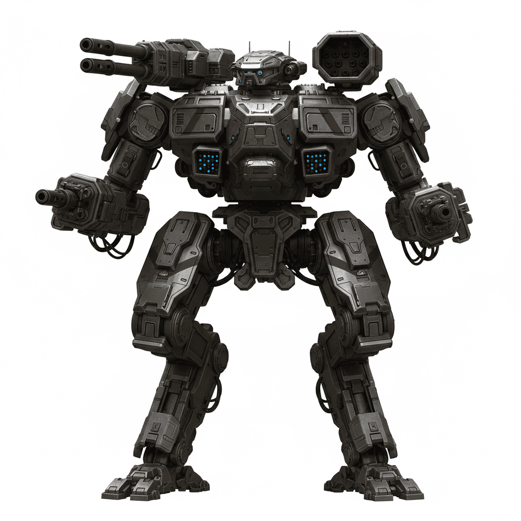 Military Mechs : Heavy Battle Tank Walker 3d model