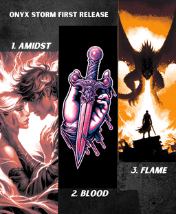 Onyx Storm Bookmarks (1st Drop) 3d model