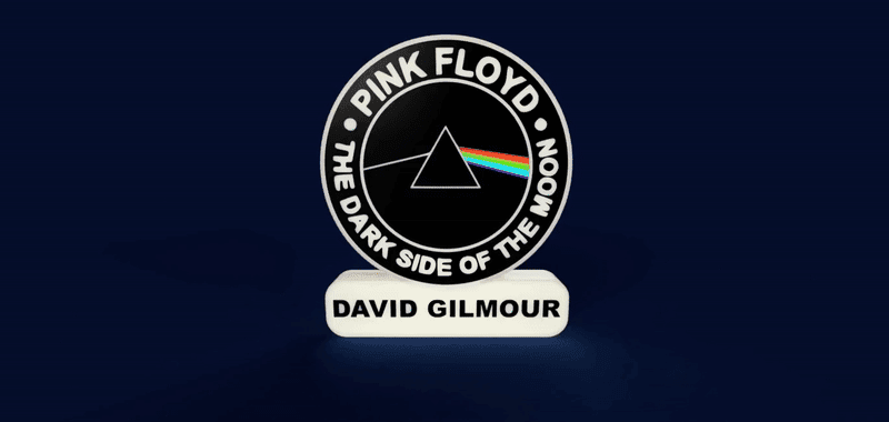 Pink Floyd Sign – LED strip compatible 3d model
