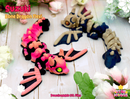 Suzuki the Bone Dragon Flexi 3d model