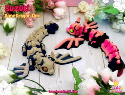 Suzuki the Bone Dragon Flexi 3d model