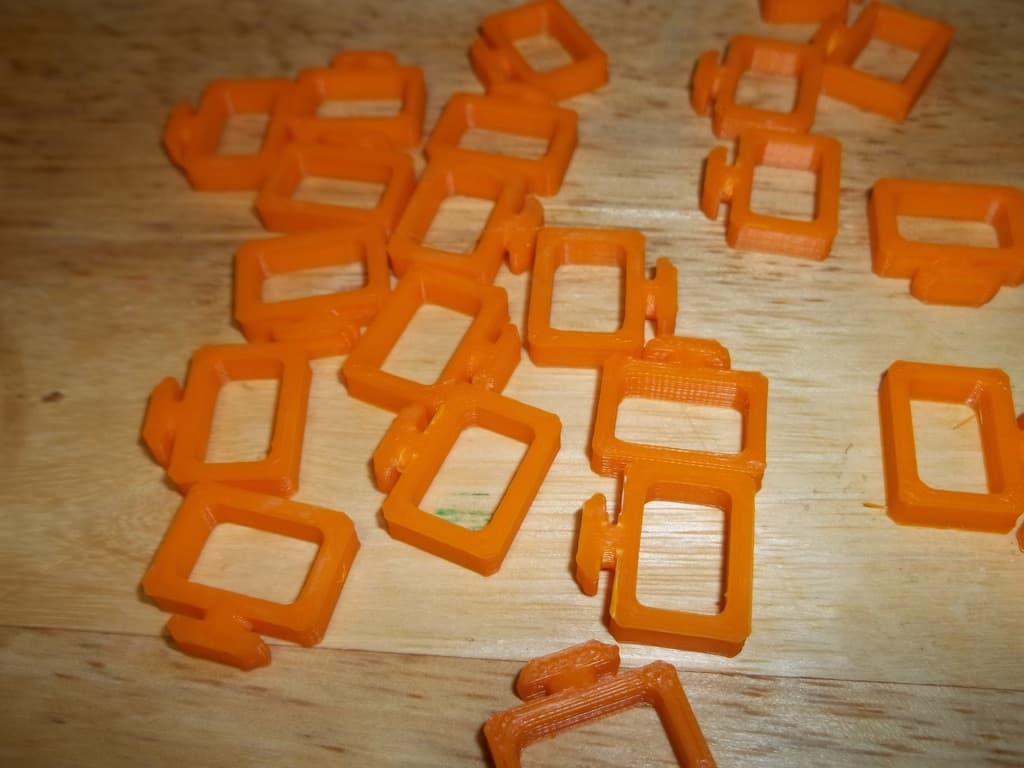 Cable management for T-Slot extrusion 3d model