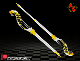 Brachio Staff 3d model