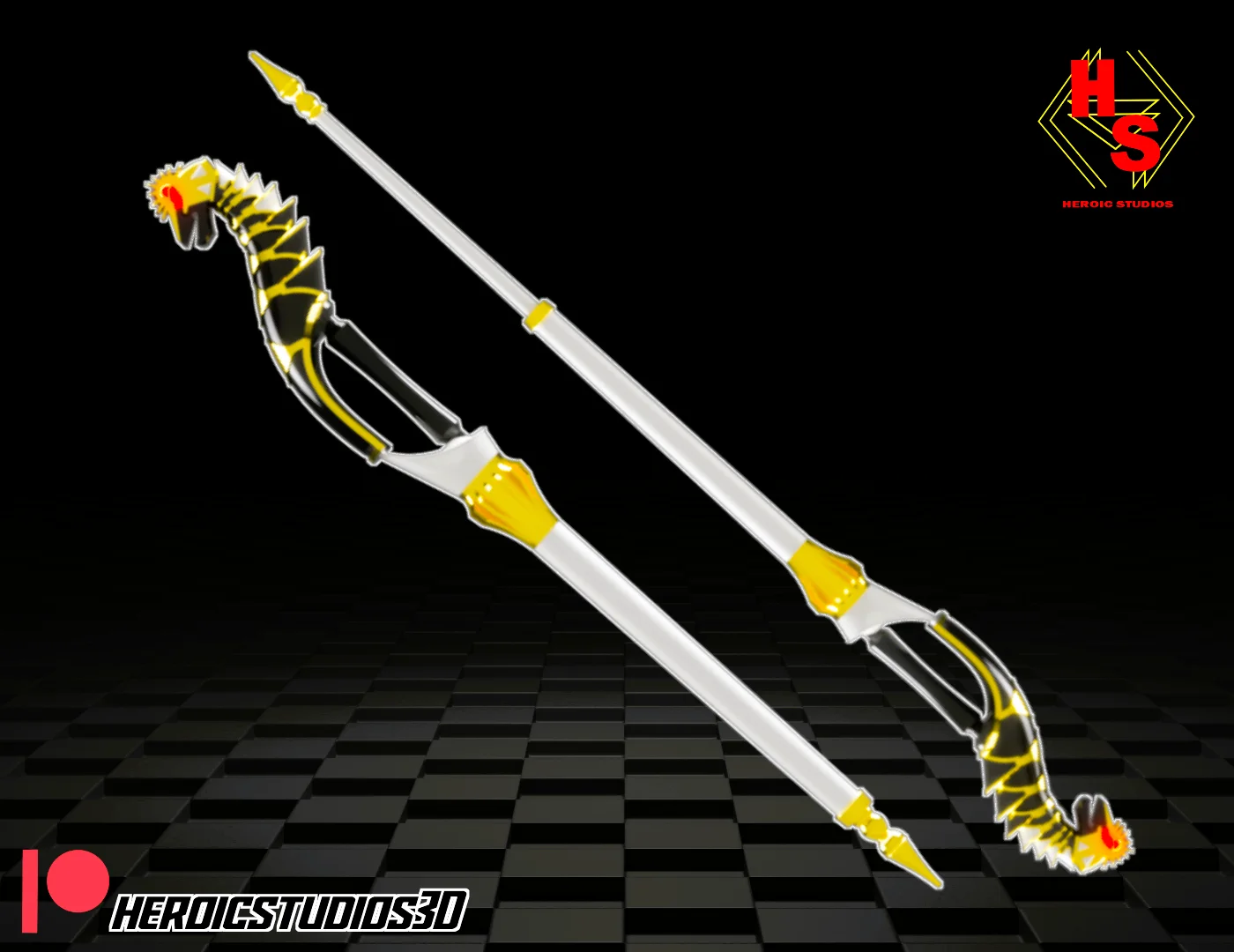 Brachio Staff 3d model