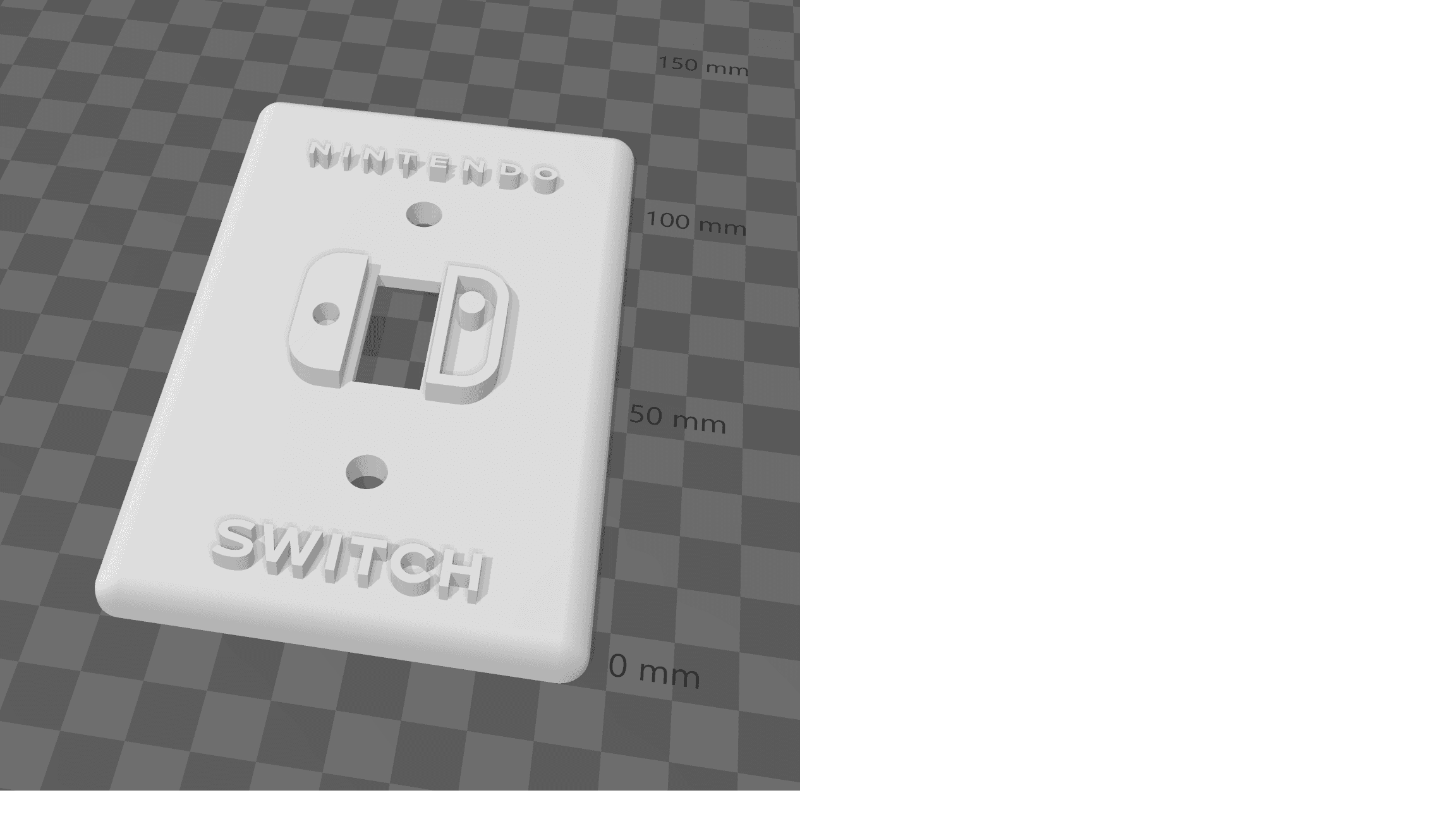 Switch LightSwitch Panel 3d model