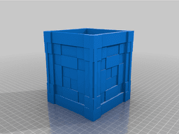 Minecraft Lantern lamp 3d model