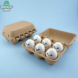 EXCLUSIVE: Egg Friends Fidget Multi-Clicker 3d model