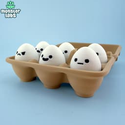 EXCLUSIVE: Egg Friends Fidget Multi-Clicker 3d model