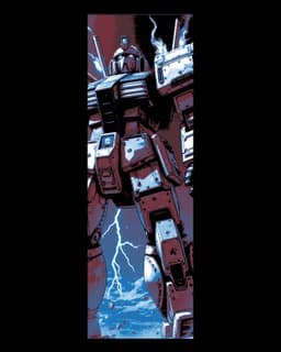 Fanart of some big robot warriors - Standing tall and ready for battle - set of bookmarks 3d model