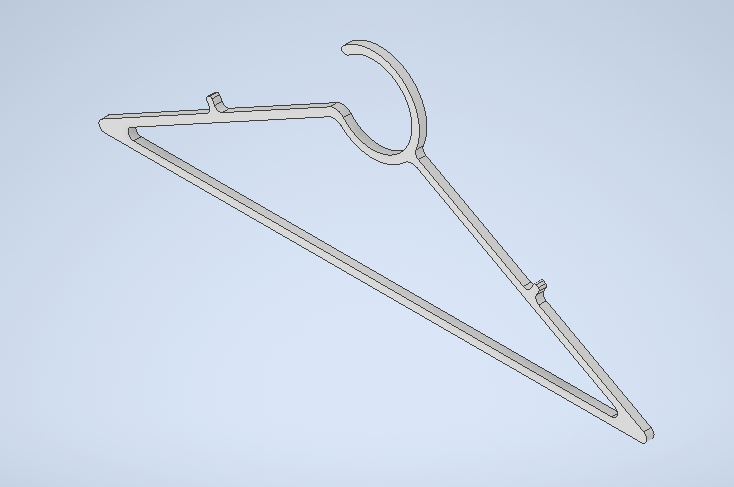 Clothing Hanger 3d model