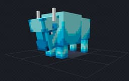 Minecraft Biceson 3d model