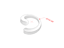 Spiral Ring 3d model