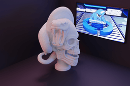 Cobra caveira.stl 3d model