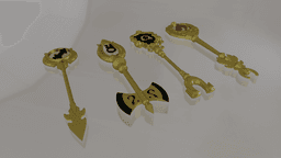 All FairyTail Celestial and Spirit Keys 3D print model 3d model