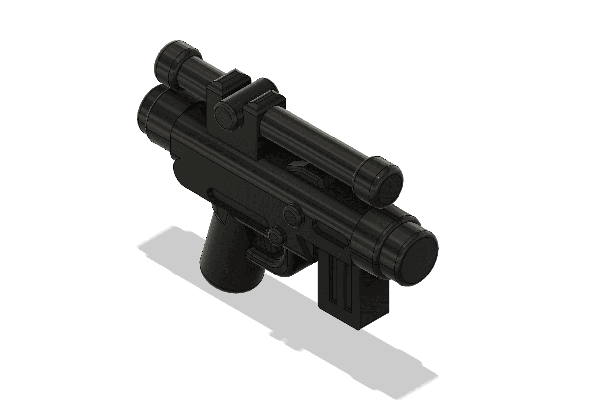 SE-14R Blaster (Lego) 3d model
