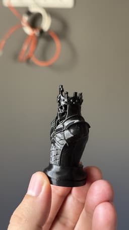 Skull Chess Set – 3D Printable Dark Fantasy Chess Pieces 3d model