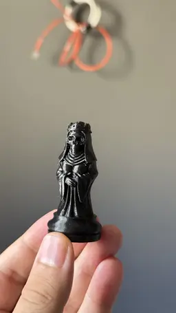 Skull Chess Set – 3D Printable Dark Fantasy Chess Pieces 3d model