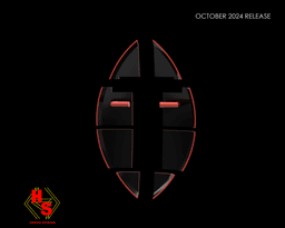 Protoman's Shield 3d model
