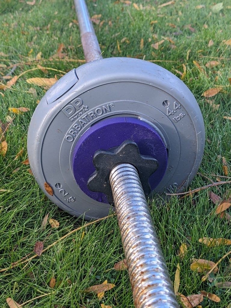Barbell Spacer parametric 3d model