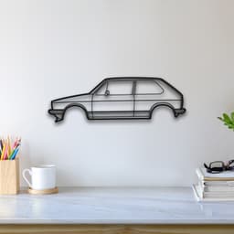 Volkswagen Golf Wall Art 3d model