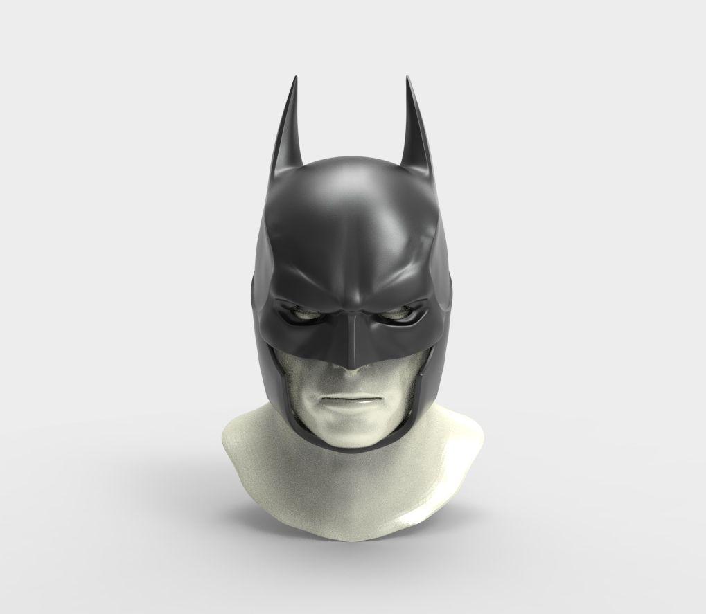 Batman Arkham Assylum Cowl 3d model
