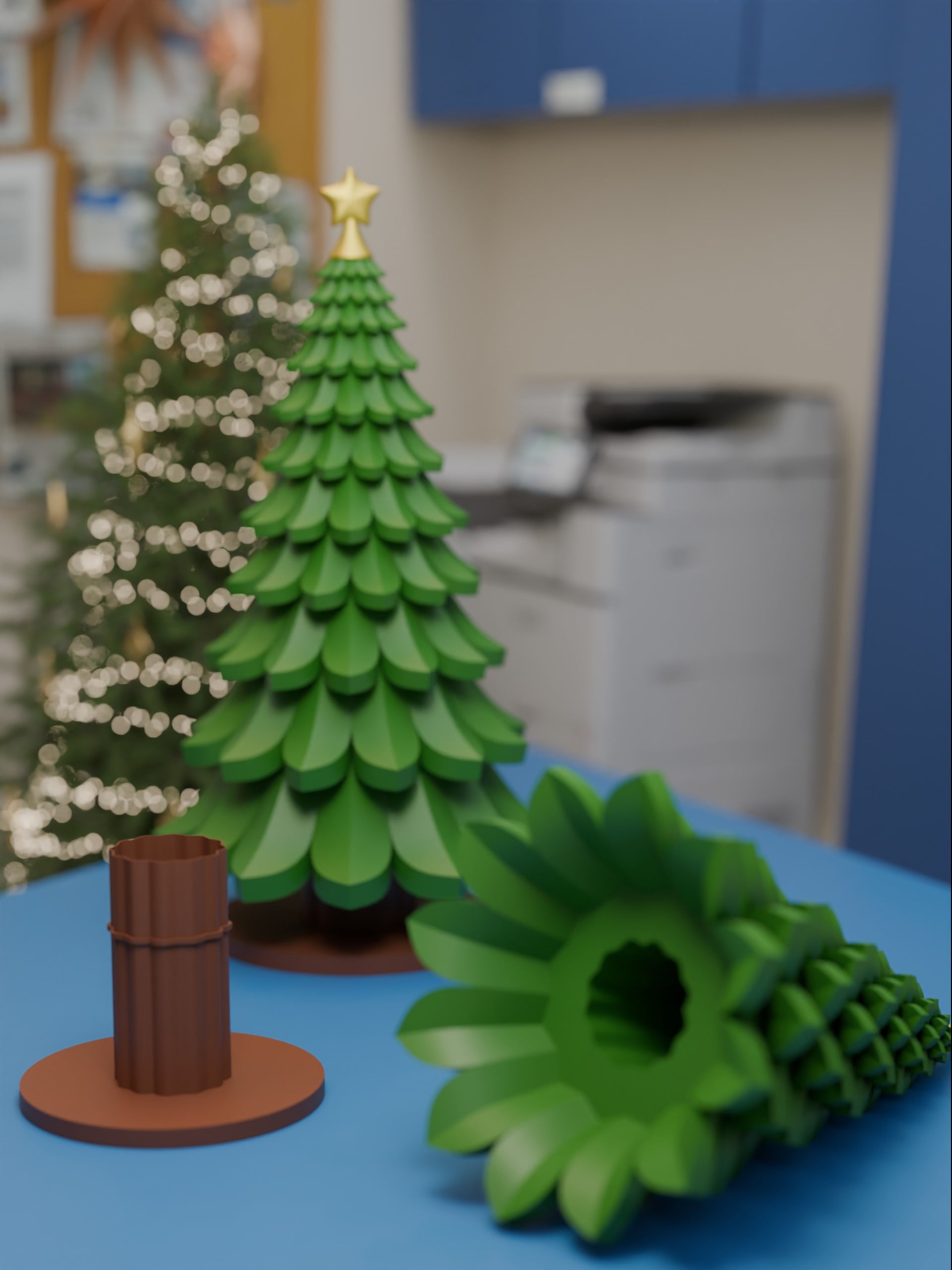 Christmas Tree Gift Box 3d model