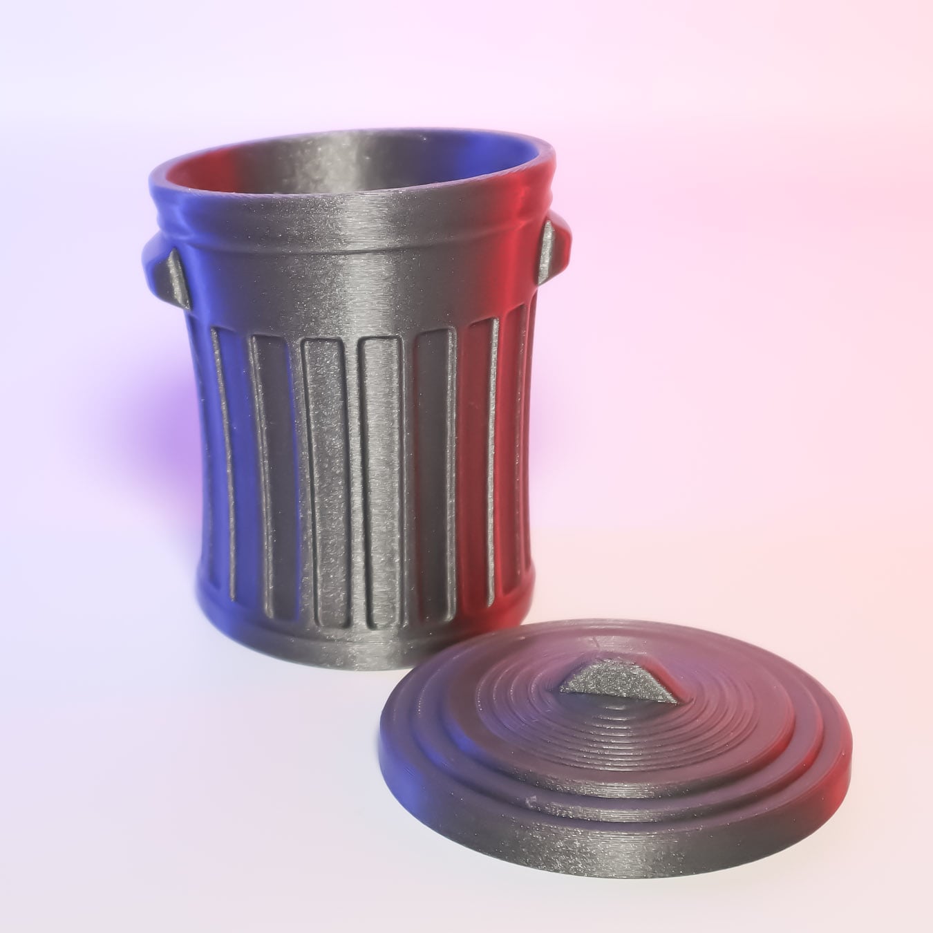Mini Trash Can 3d model