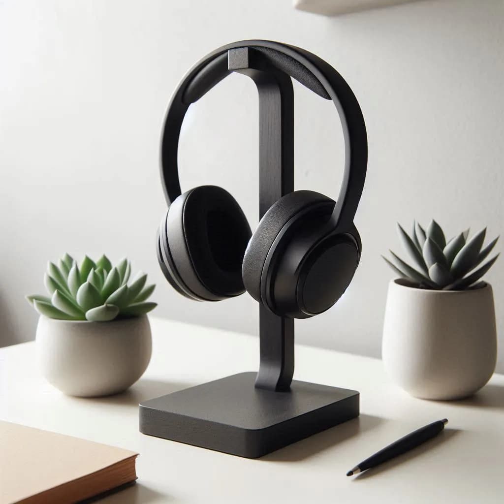 Design Headphone Stand "Wellraiser" 3d model