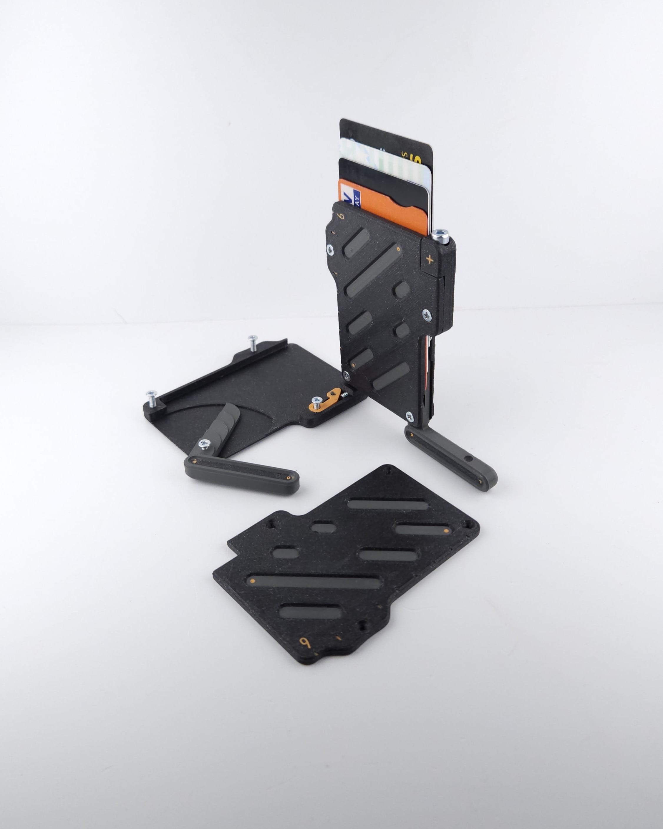Lever action Wallet 3d model