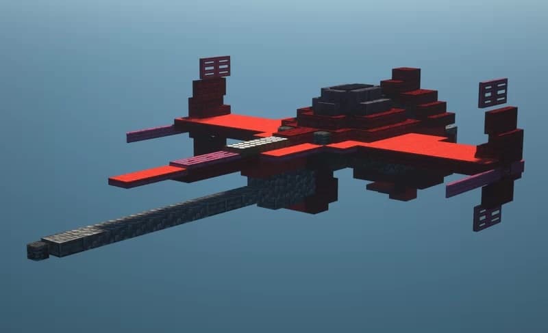 Minecraft Swordfish II 3d model