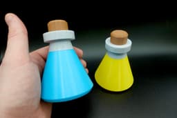 Stash Potion + Keychain 3d model