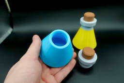 Stash Potion + Keychain 3d model