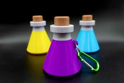 Stash Potion + Keychain 3d model