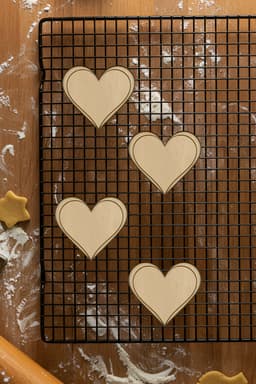 Heart Cookie Cutter, Biscuit Cutter 3d model