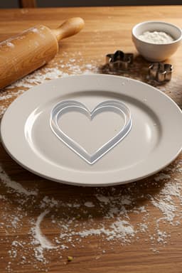 Heart Cookie Cutter, Biscuit Cutter 3d model