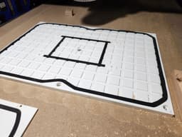 Modular CNC Vacuum Workholding Table 3d model