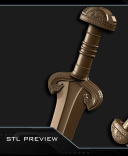 The sword of Eowyn 3d model