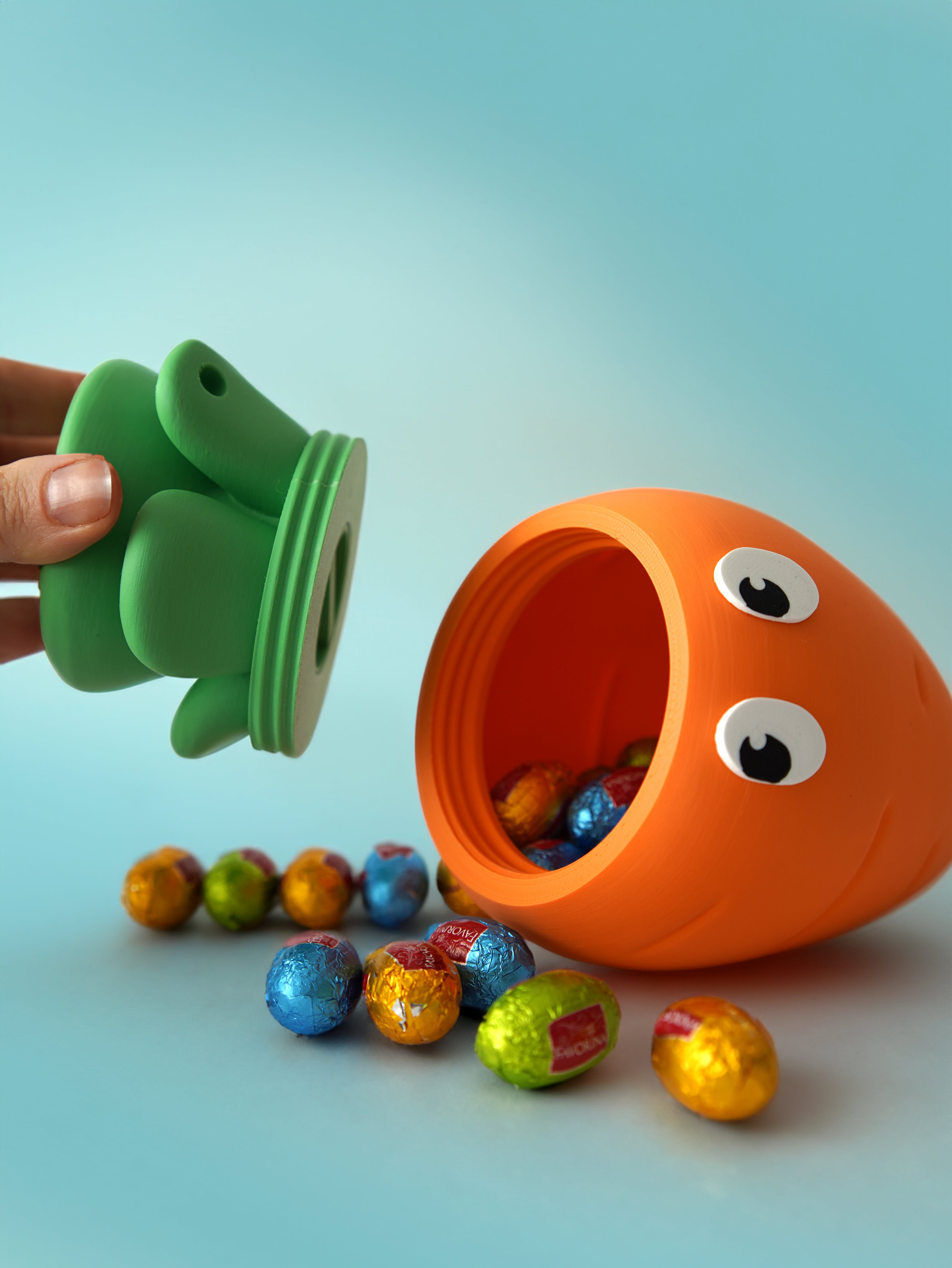 Carlo the Carrot Container 3d model