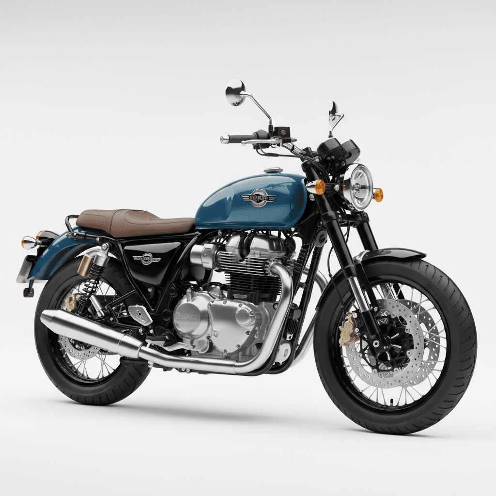 Royal Enfield SuperMeteor650 Cruiser Motorcycle 3d model