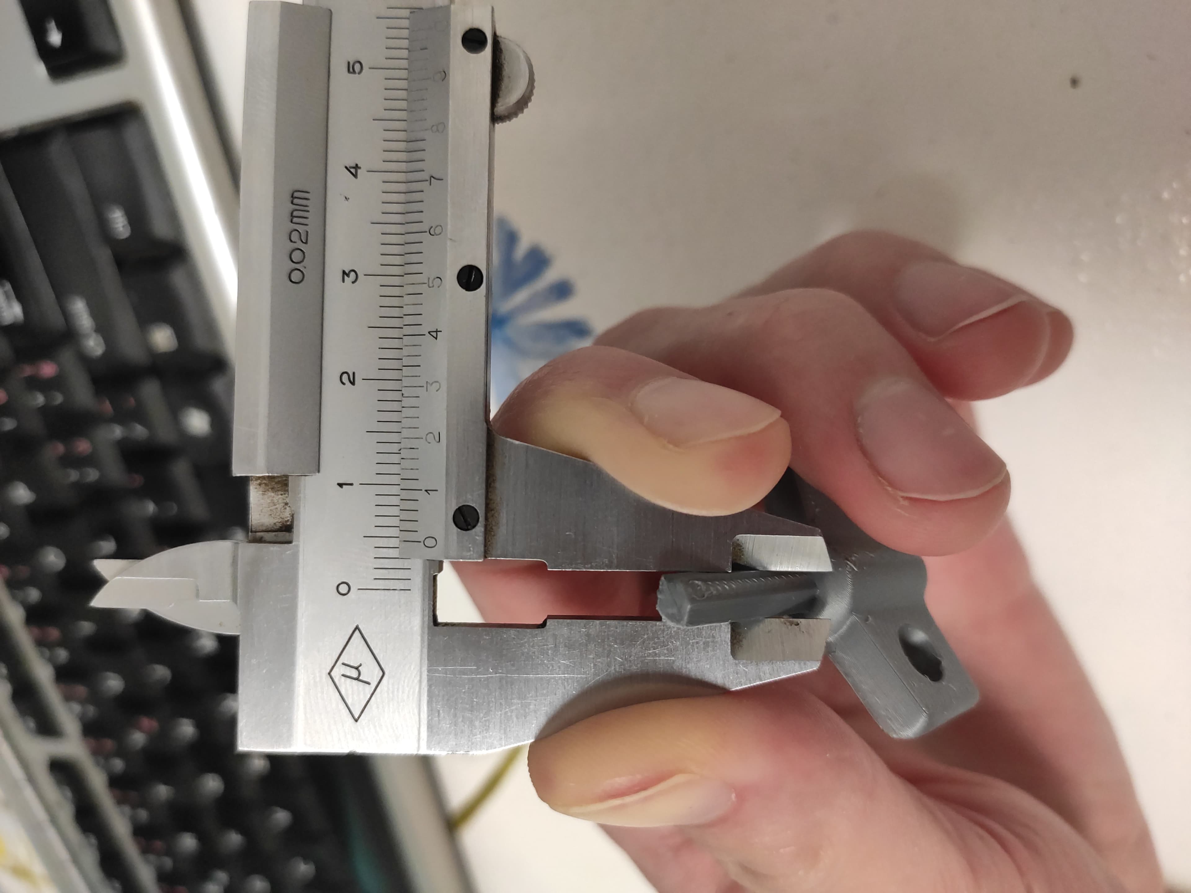 6mm Allen key 3d model