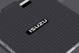 Keychain: Isuzu I 3d model