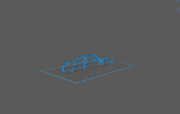Plymouth - Cuda Wall Art 3d model