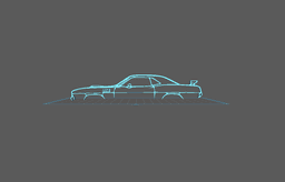 Plymouth - Cuda Wall Art 3d model