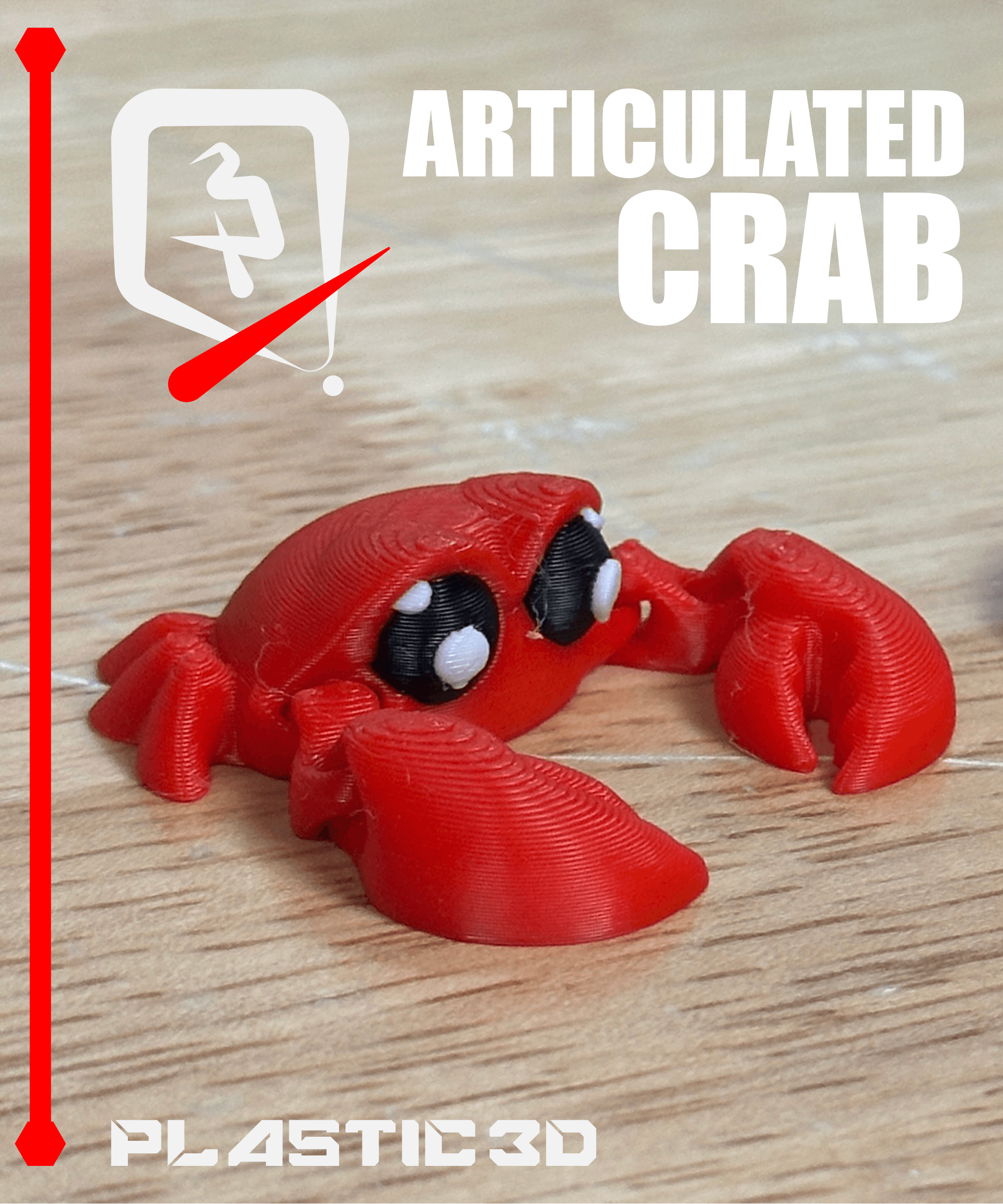 Articulated Crab — The Tide-Pool Titan 3d model