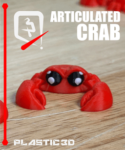 Articulated Crab — The Tide-Pool Titan 3d model