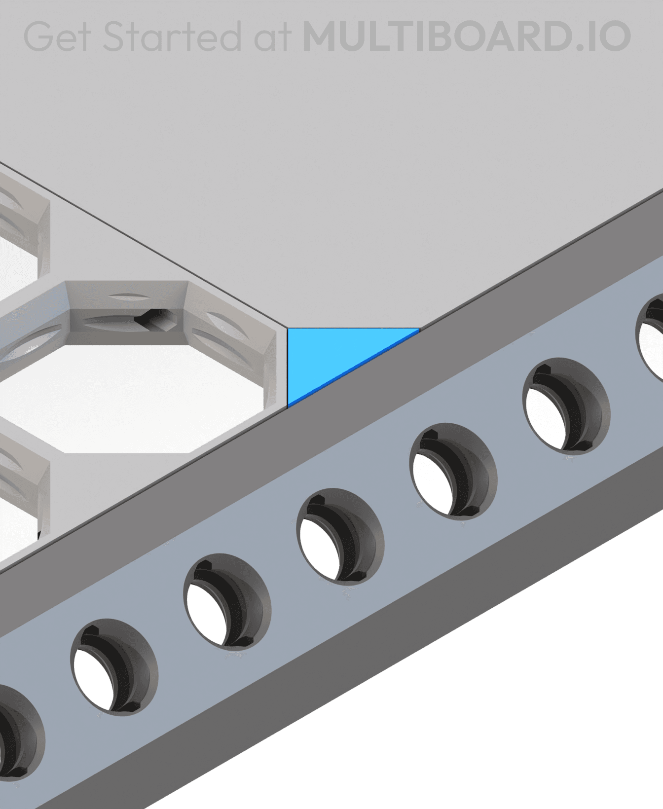 Beam Plate Corner Filler 3d model